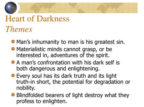 💌 Heart Of Darkness Themes The Hollowness Of Civilization Theme In