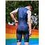 Mesh Cycling Sleeveless Base Layer Blue For Summer