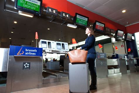 Brussels Airport Et Brussels Airlines Testent Le Self Service Bagage