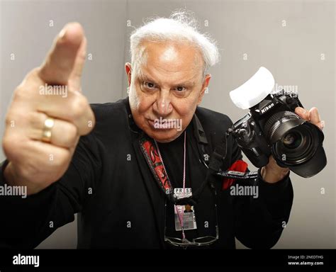 Ron Galella The Subject Of The Documentary Smash His Camera Poses For