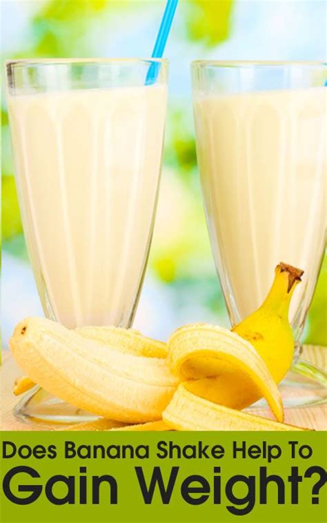 If you have come across any person, who is skinny, then the first advice which you however, the ideal way in which you can incorporate banana into your regular diet is adding smoothies or milkshakes. Pin on Health and Wellness