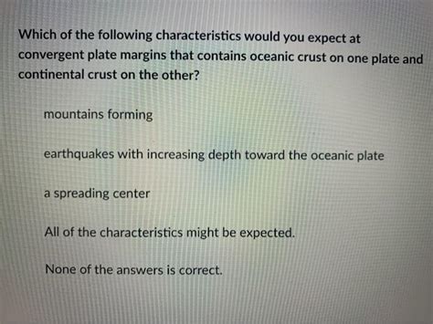 Solved Which Of The Following Characteristics Would You Chegg Com