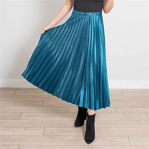 Pleated Silk Midi Skirt Silk Midi Skirt Skirts Midi Skirt