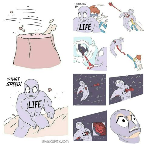 life vs shen part5 fun comics owlturd comics funny comic strips