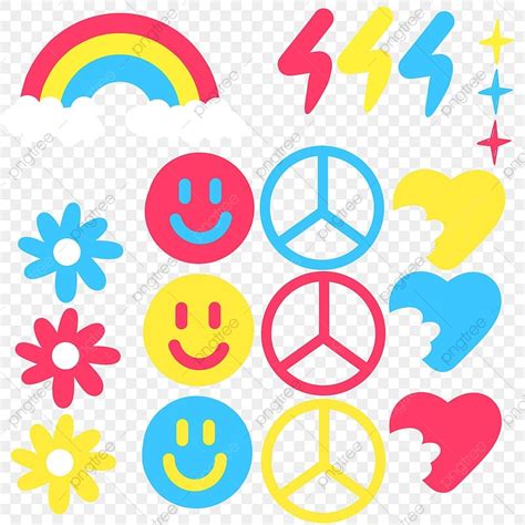 Indie Clipart Transparent Png Hd Sticker Indie Kid Smile Peace Heart