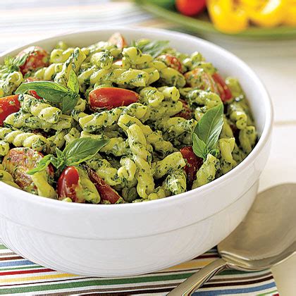 So you go ahead and mingle with your guests. Pesto Pasta Salad Recipe | MyRecipes