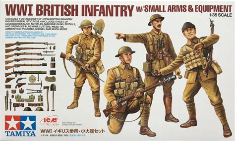 Tamiya 135 Wwi British Infantry Weapons Set Kit Ta 32409 Hobbies N Games