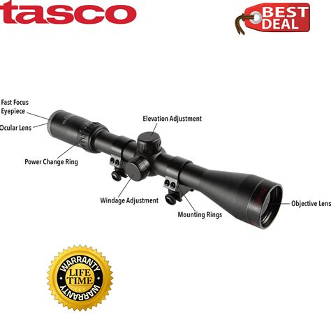 Tasco 2 7x32 Rimfire Riflescope Truplex Reticle