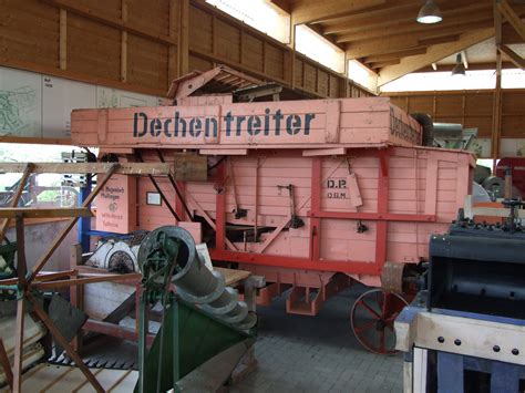 Dreschmaschine Dechentreiter Jd 81 Deutsches Landwirtschaftsmuseum