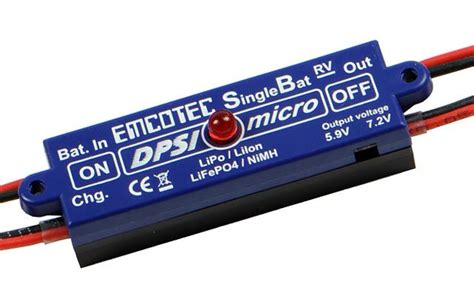 Emcotec Dpsi Micro Singlebat 59v72v Jr Magnetic Switch Holk Rc