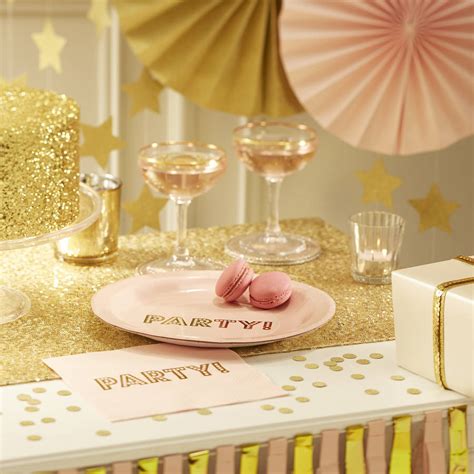 Gold Glitter Table Confetti By Ginger Ray