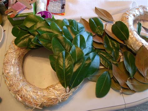 Cultivate Create: DIY Magnolia Wreath | Magnolia wreath, Diy magnolia wreath, Magnolia leaf wreath