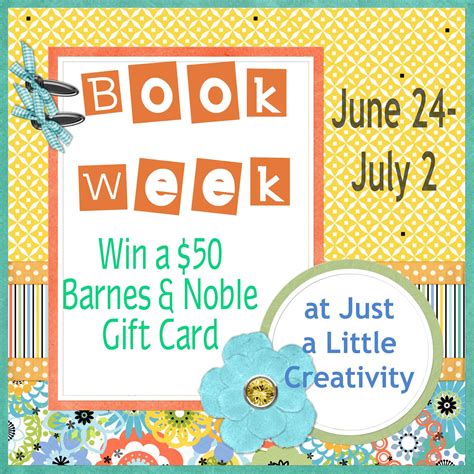 With 1 gift card for over 270,000 hotels worldwide, they choose when and where to make memories.with 140+ hotel brands in over 170 countries, give them the freedom to decide when to travel and where to explore. It's Book Week! Win a $50 Barnes and Noble Gift Card {Giveaway WINNER ANNOUNCED!} - Just a ...