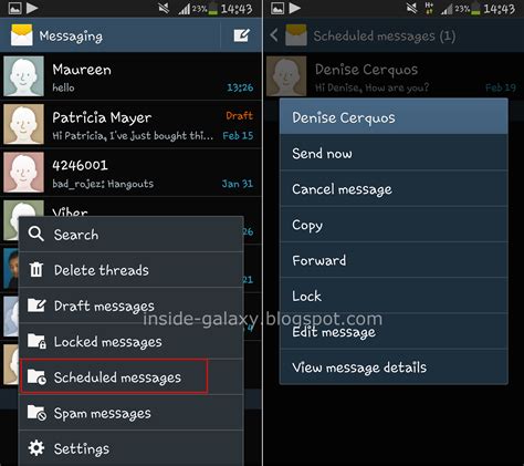 Inside Galaxy Samsung Galaxy S4 How To Send View And Customize