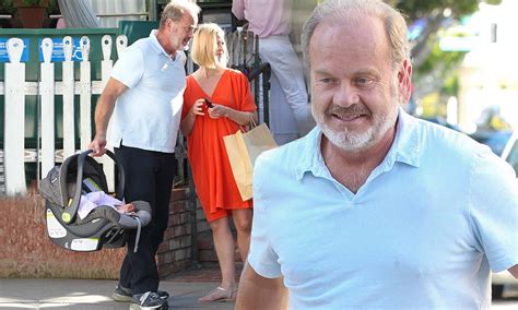 Kelsey Grammer Treats Wife Kayte To Lunch At The Ivy And Baby Faith