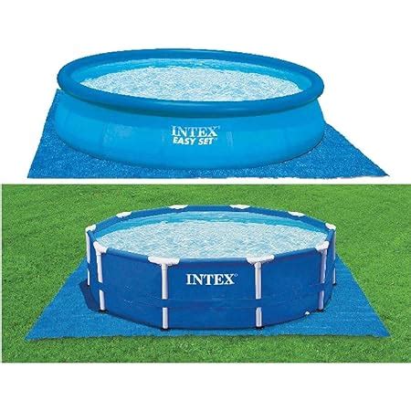 Amazon Com Intex Pool Ground Cloth For Ft To Ft Round Above Ground