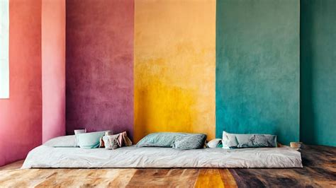 Premium Photo Colorful Room Interior Design 4k