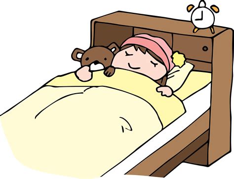 Png Library Sleep Clipart Boy Sleeping On The Bed