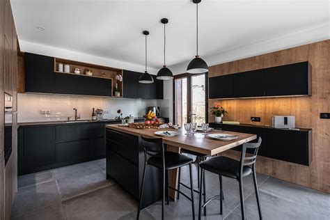 Conception Dune Cuisine Haut De Gamme — Interieur Littoz