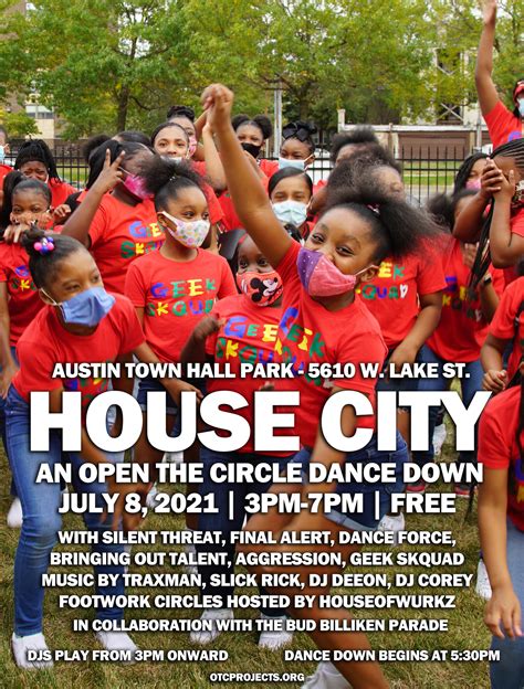 Open The Circle Dance Down X House City At Austin Town Hall Park — Open The Circle