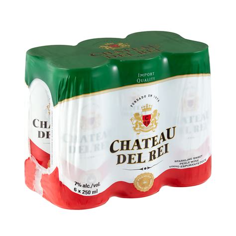 Chateau Del Rei Sparkling Wine 6 X 250ml Can Shop Today Get It