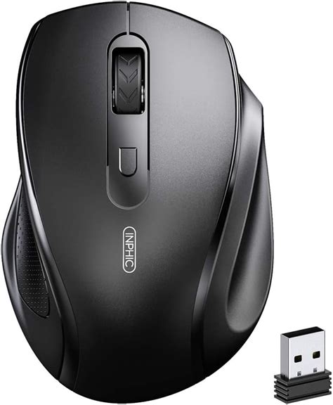 Inphic Wireless Mouse Ergonomic Silent 24g Wireless Computer Mouse