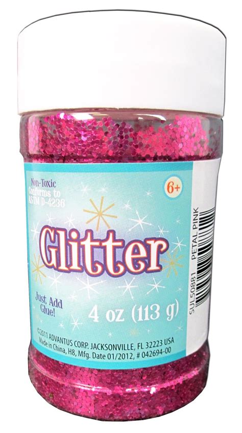 Sulyn Glitter 4oz Jar Petal Pink Metallic In 2023 Slime Making Kit