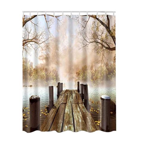 See more ideas about rustic bathrooms, rustic bathroom, bathroom decor. Polyester Art Paintings Pictures 3D Pattern Shower Curtain ...