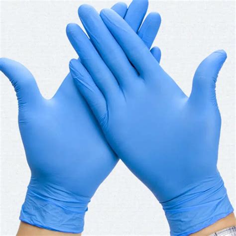 100pcs Nitrile Rubber Latex Household Gloves Disposable Gloves Home