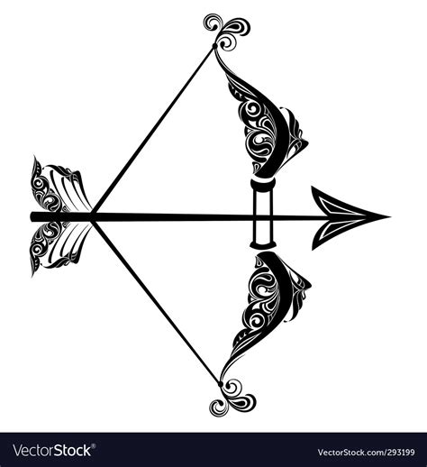Zodiac Sign Sagittarius Royalty Free Vector Image