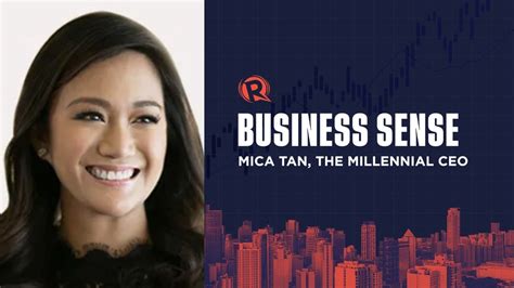Business Sense Mica Tan The Millennial CEO YouTube