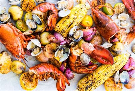 You can cover for a while with loose foil, then broil to brown. Clambake MTK - Hamptons Monthly
