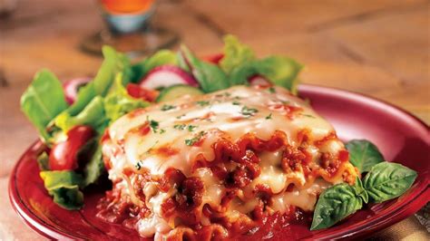 Classic Lasagna With Turkey Sausage Recipe From