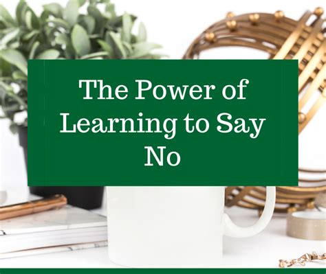 The Power Of Learning To Say No Nicole Kringstad