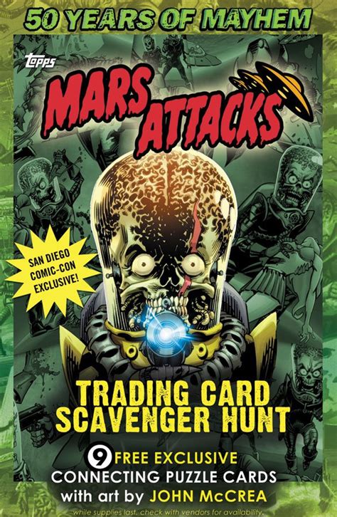Jonathan gems didn't realize that the mars attacks! bubble gum cards had a story on the back until he'd written the script using his own original story. Topps Announces 9 Card Mars Attacks Promo Set for SDCC ...
