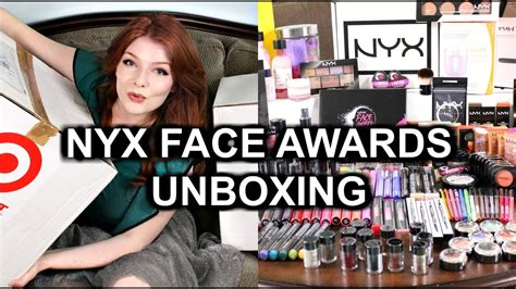 Nyx Face Awards Top 30 Unboxing 2016 Youtube