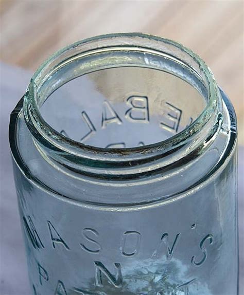 North American Glass Masons N Patent Rev The Ball Jar Pint Rare