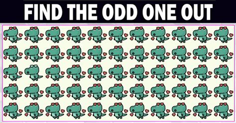 Find The Odd One Out In 40 Seconds