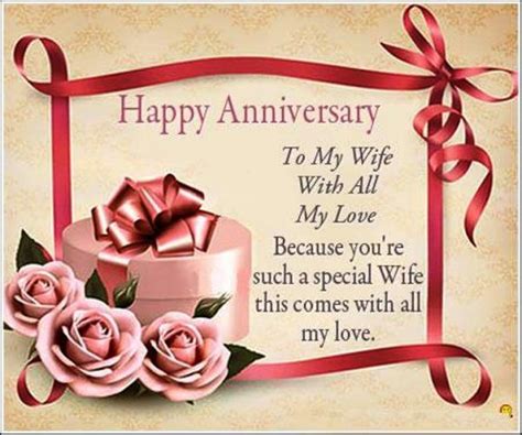 Picture Happy Anniversary To My Wife With All My Love Happy