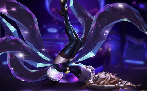 Legs Up Closed Eyes Legs Ahri League Of Legends Pc Gaming