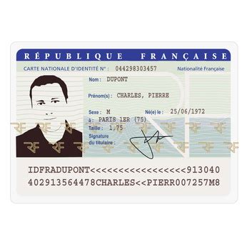 Carted'identite — carte d identité spécimen de carte d identité allemande une carte d ' identité est un document officiel d ' identification de la personne. Carte d'identité Biométrique - Ville de Fronton