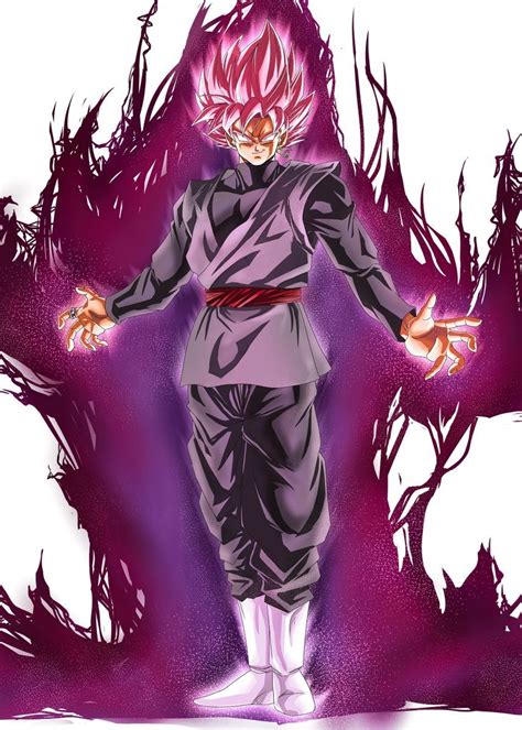 Goku Black Poster By Charmainemervyn Displate Goku Black Anime