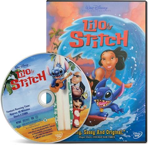 Lilo And Stitch 2002 Dvd Lilo And Stitch Dvd 2002 Daveigh Chase