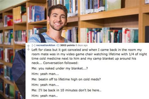 College Roommates Share Horror Stories That Will Make You