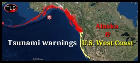 80 Quake Se Of Kodiak Alaska Tsunami Watch For West Coast The Liberty Beacon