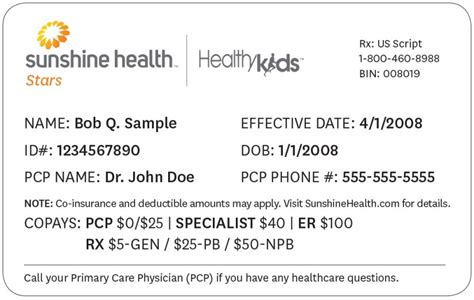 Check out ambetter insurance (centene corporation) individual and family health insurance company review. Member ID Cards | Healthy Kids™ | Sunshine Health