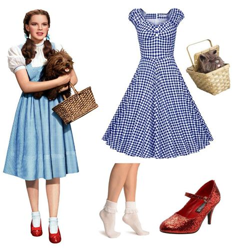 Wizard Of Oz Dorothy Costume For Adults With Clothes From Your