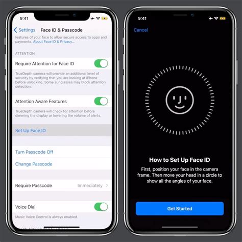 How To Set Up Face Id On Iphone X Face Id Iphone İphone X