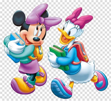 Cartoon Daisy Duck And Minnie Mouse With Images Of Disney S Minnie