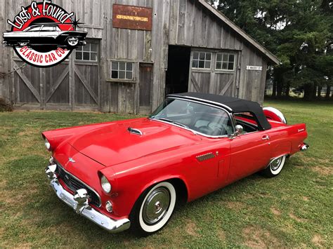 1956 Ford Thunderbird Convertible Lost And Found Classic Car Co